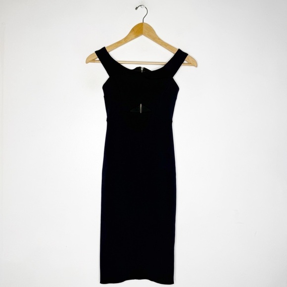 Bec & Bridge x Revolve Salt Lake Dress Navy Blue Size 2 Cutout  Cocktail Dress - Picture 4 of 7